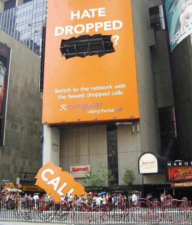 This Billboard Makes You Think About Things Very Literally