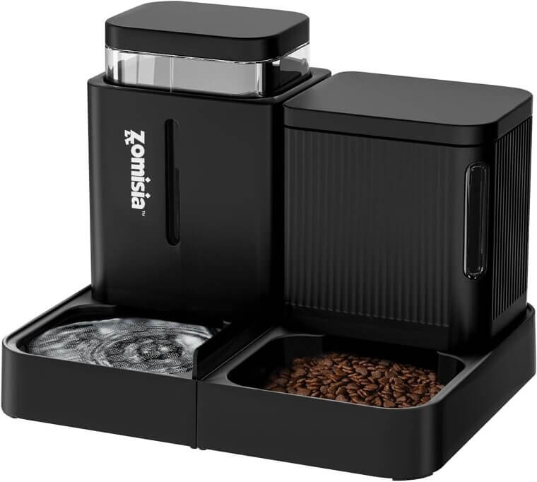 Zomisia Cat Feeder Set - Versatile & Stylish Pet Feeding 