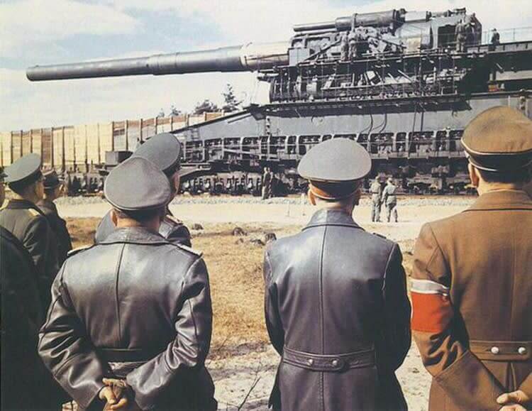 The Schwerer Gustav Railway "Gun," c. 1941