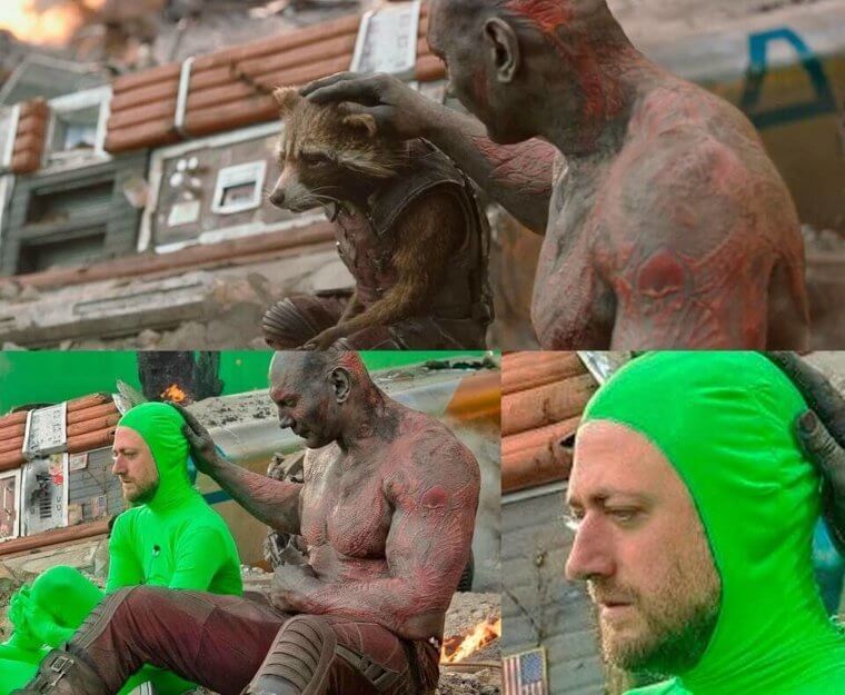 O Rocket Raccoon dos "Guardiões da Galáxia"