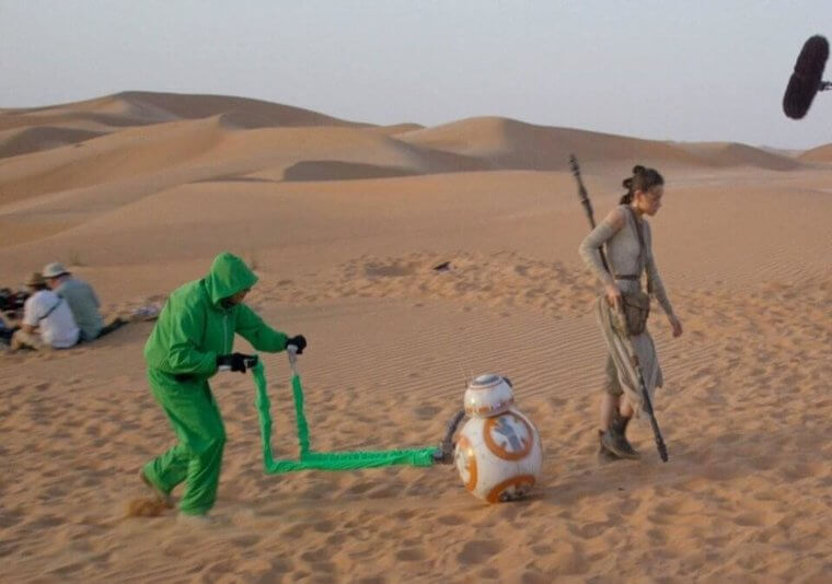 O BB-8 de "Star Wars"