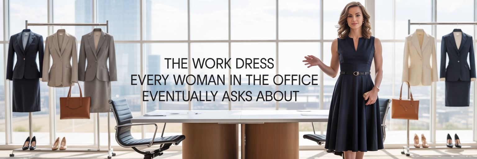 The Work Dress Every Woman in the Office Eventually Asks About