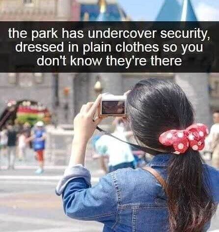 Hay guardias de seguridad secretos