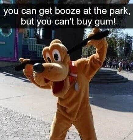 El chicle está prohibido en los puestos de venta