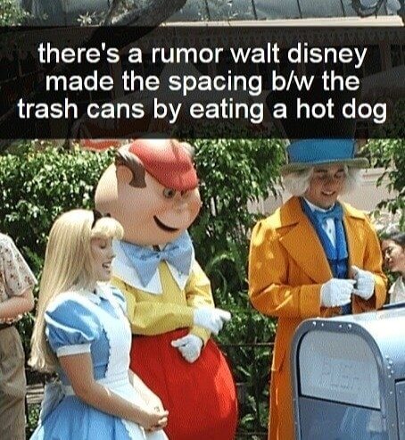 Los cestos de basura están como los quería Walt