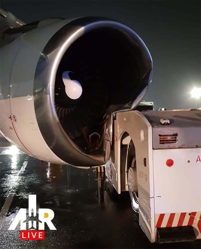 "Sorry Folks, We Are Going To Have To Deplane, There Was A Minor Accident."