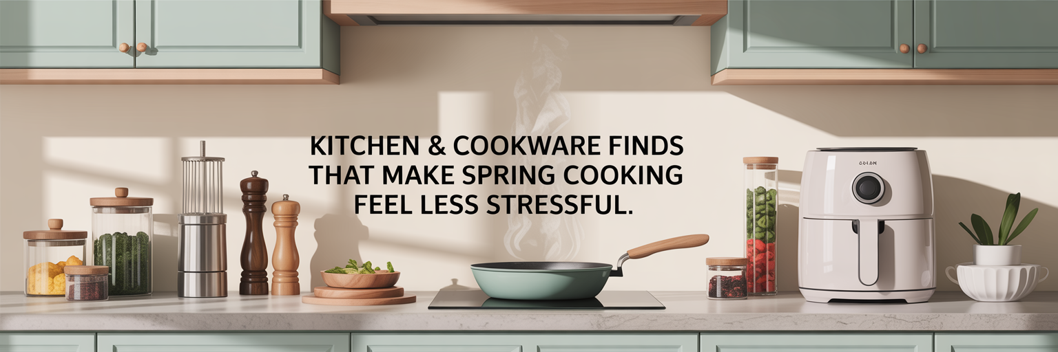 Kitchen & Cookware Finds That Make Spring Cooking Feel Less Stressful
