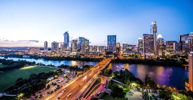 Austin, Texas: -5.1%