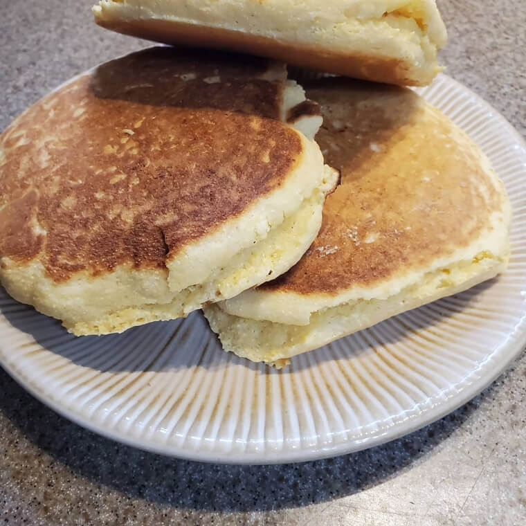 Fried Cornbread Patties (Hoe Cakes)