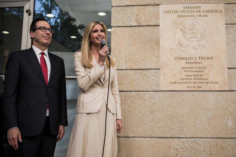 Ivanka and Jared Were There When the US Embassy Opened in Jerusalem