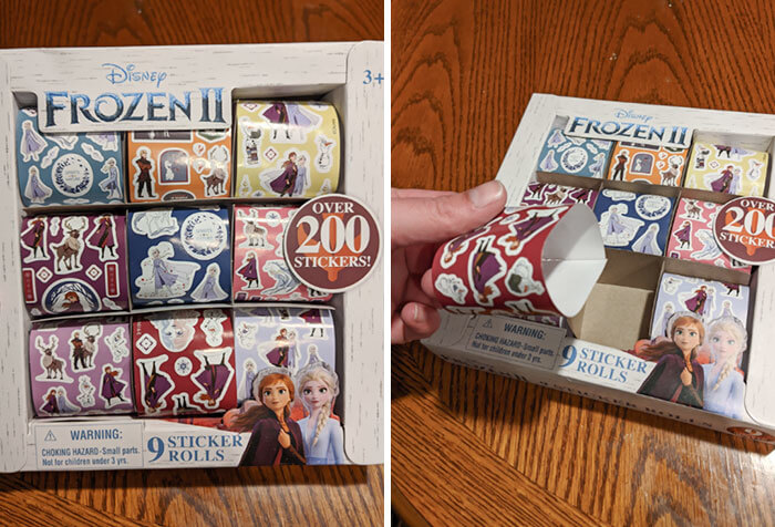 Sticker Rolls That Barely Include 10 Stickers