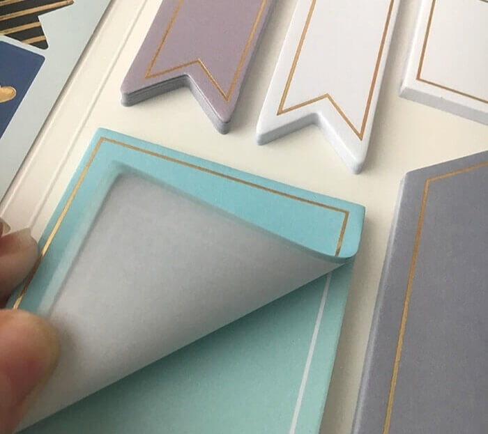 Only Purchased The Stickie Notes Because Of The Gold Border...