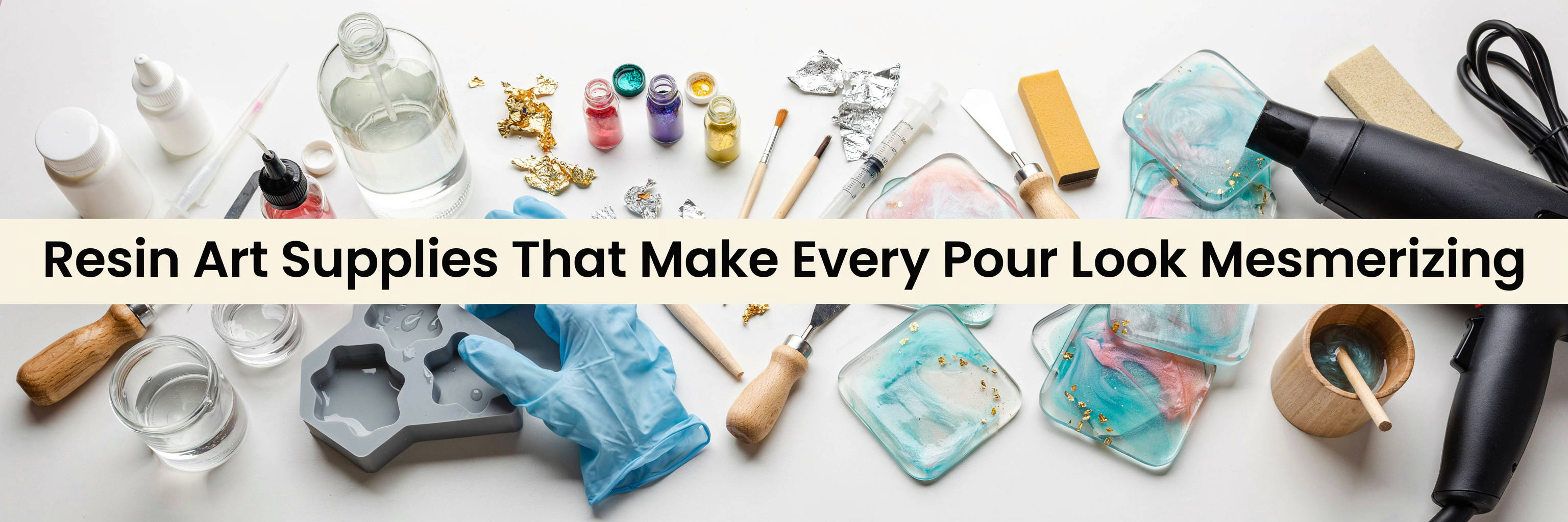 Resin Art Supplies That Make Every Pour Look Mesmerizing