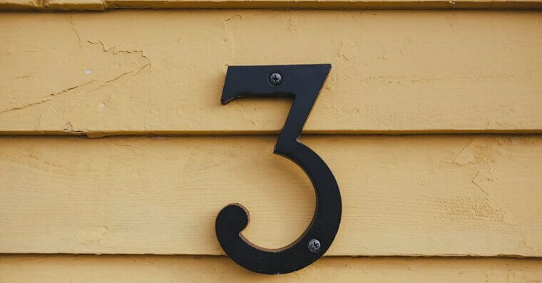 Home Number Hard to See