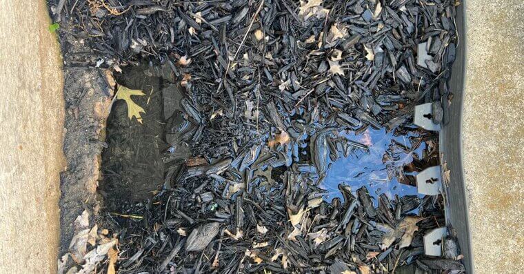 Water Pooling Near Foundation