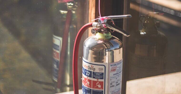 No Fire Extinguisher