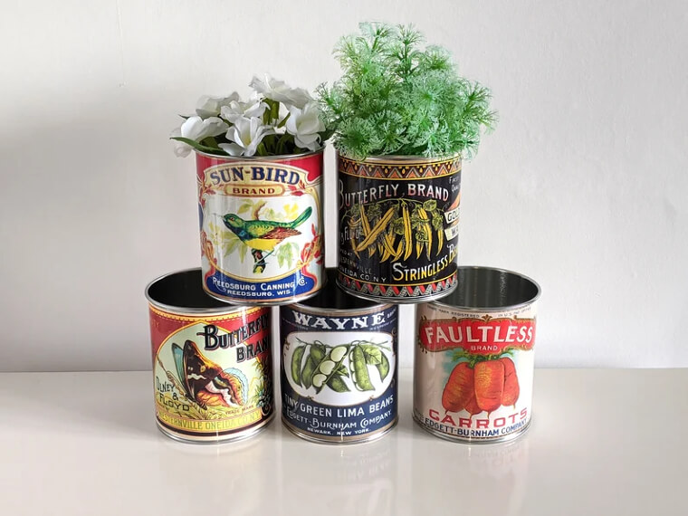 Old Food Containers