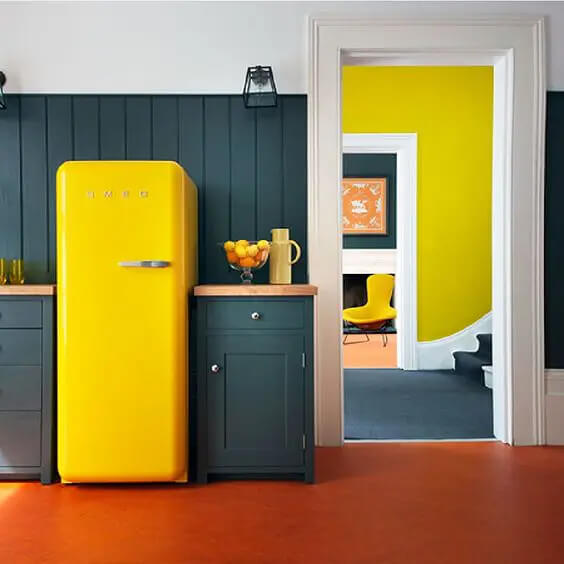 Brightly Colored Fridges