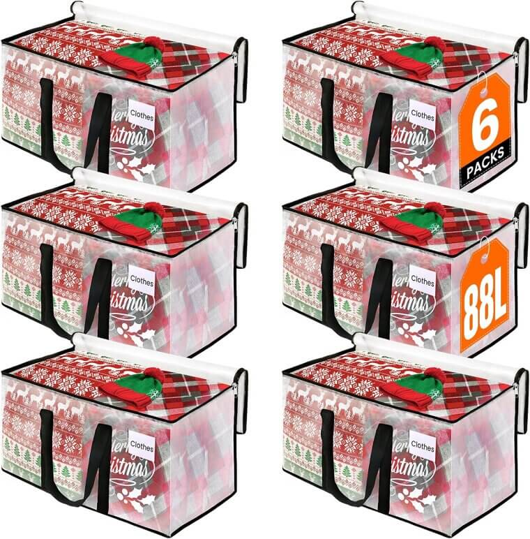 RoomHacks Clear Moving Bags - Durable, Spacious, and Convenient Storage Solution - Now 33% Off!