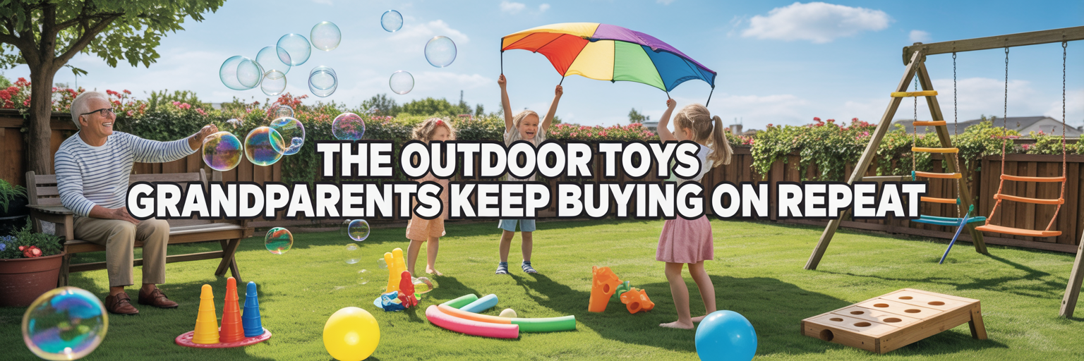 The Outdoor Toys Grandparents Keep Buying on Repeat