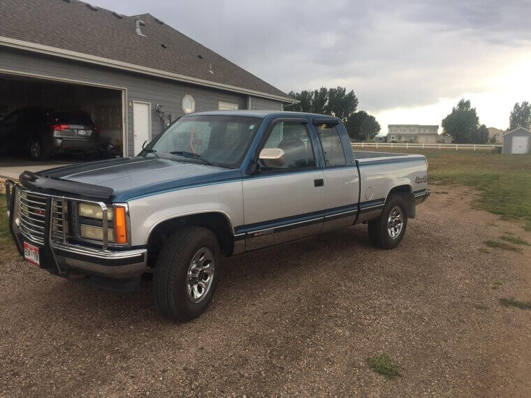 1992 GMC Sierra W/T (Work Truck)