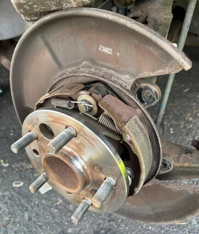 Iced-Over Parking Brake