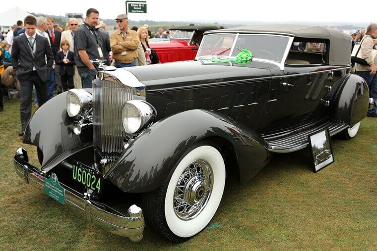 21. 1934 Packard Twelve Convertible