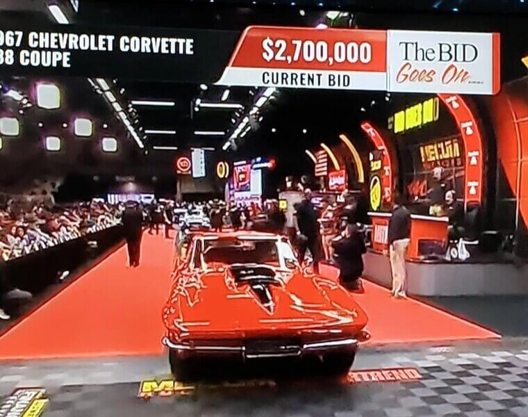 18. 1967 Chevrolet Corvette L88