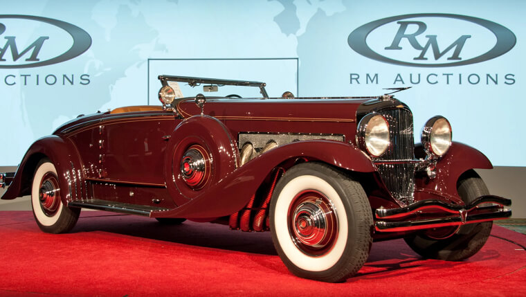 11. 1935 Duesenberg Model SJ Convertible
