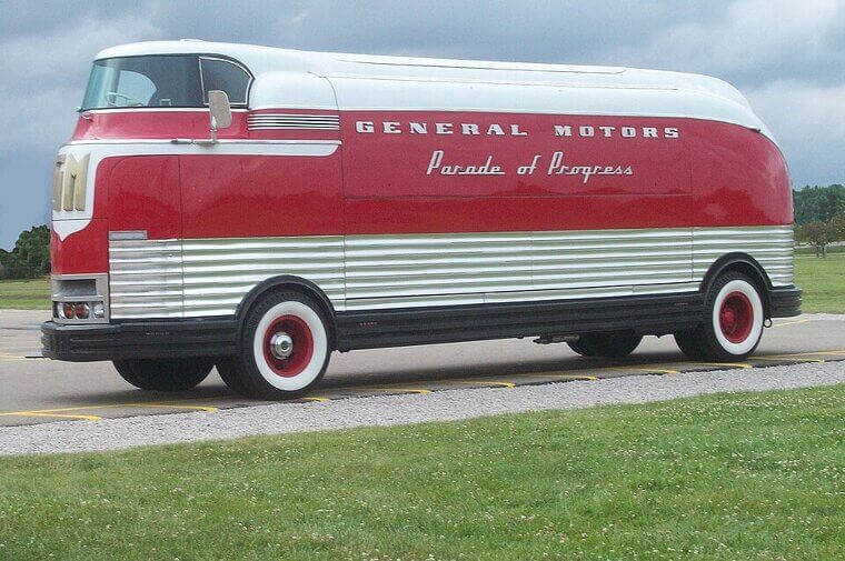 16. 1950 GM Futurliner