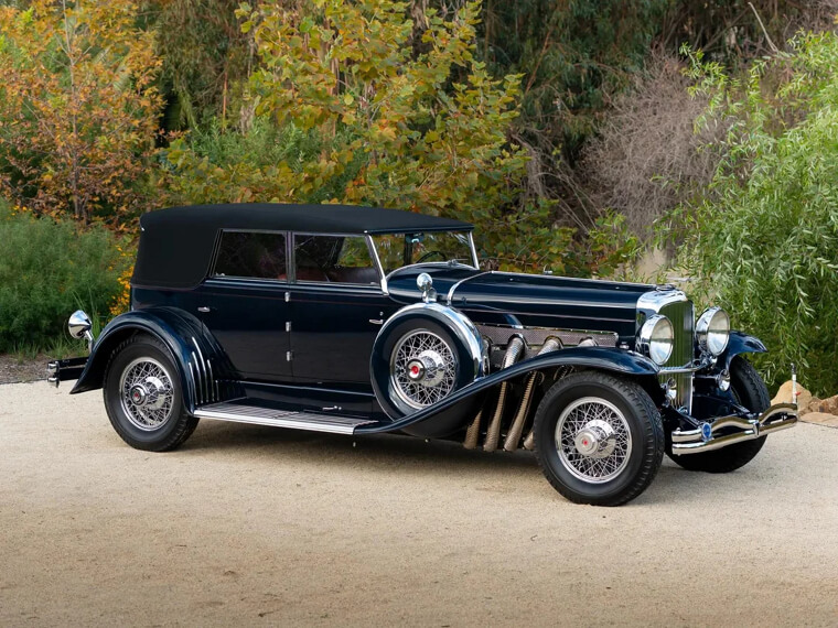 27. 1930 Duesenberg Model J Convertible