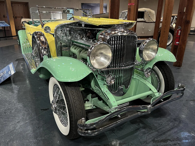 17. 1930 Duesenberg Model J Convertible