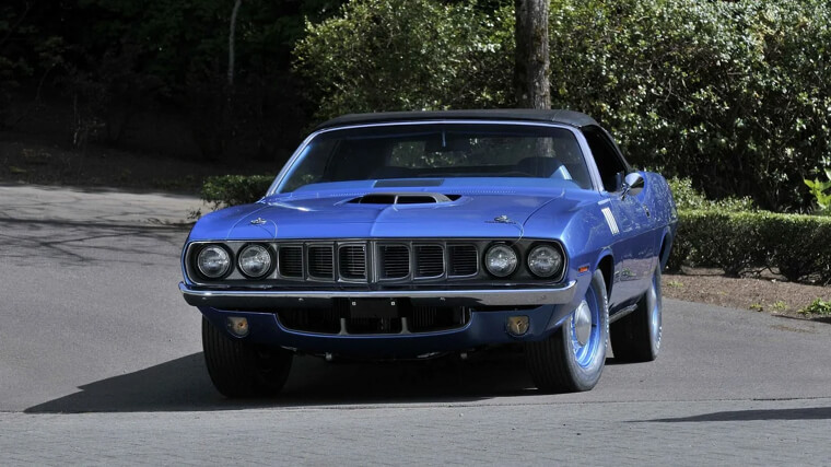 30. 1971 Plymouth Hemi Cuda Convertible