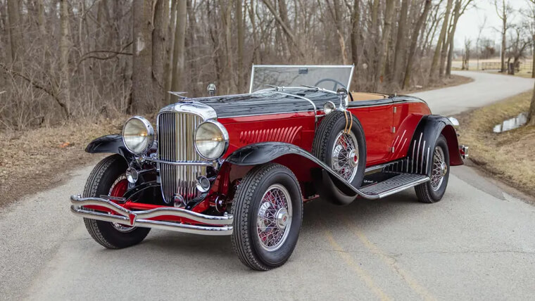 28. 1931 Duesenberg Model J Convertible