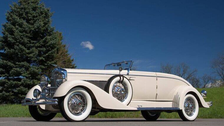 20. 1933 Duesenberg Model J Coupe Convertible
