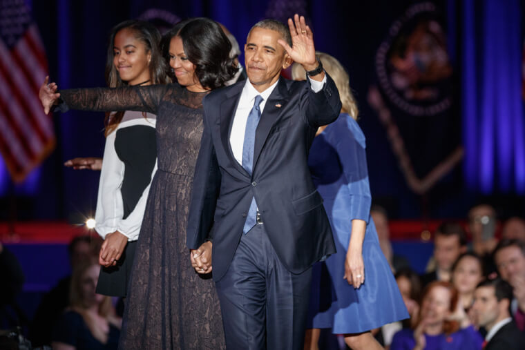 Michelle and Barack Obama