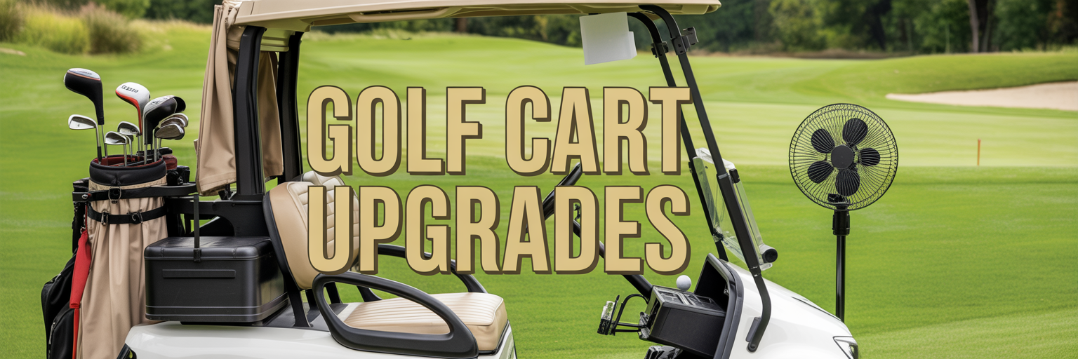 Essential Golf Cart Upgrades for a More Comfortable Round