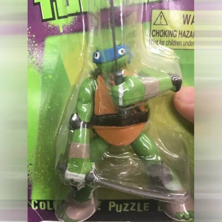 Teenage Mutant Ninja Turtle Going Through the Awkward Phase