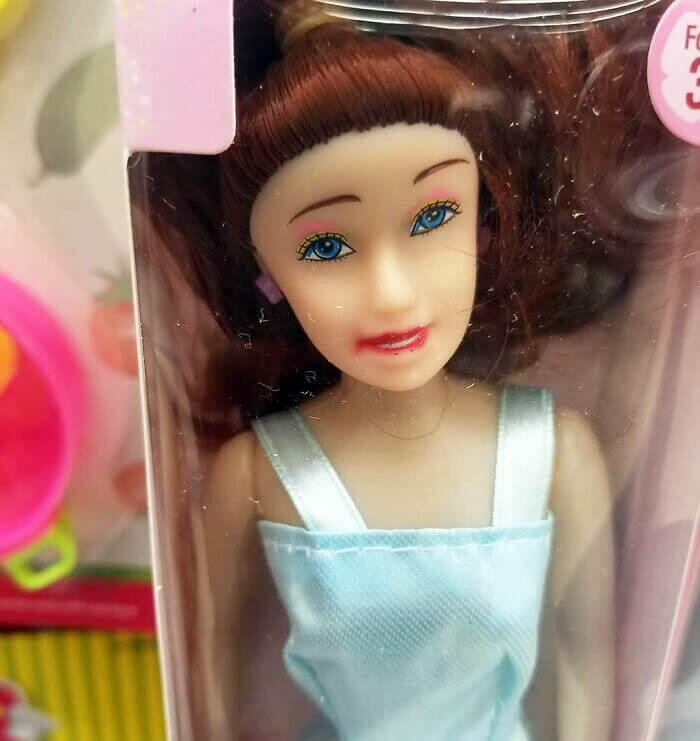 The "Barely Keeping It Together" Barbie