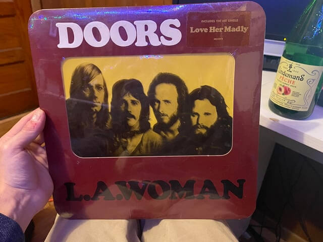 The Doors, LA Woman, 1971, Singer Relocates And Passes Away Shortly After