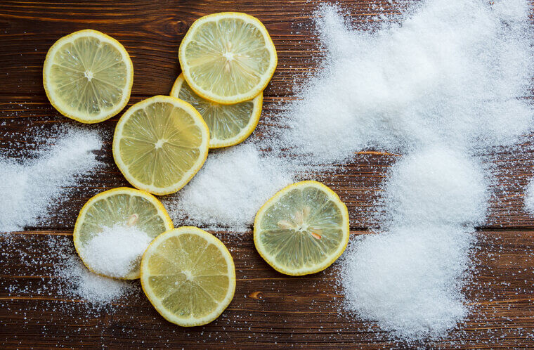Lemon Juice and Salt for Yellowing on Light Fabrics