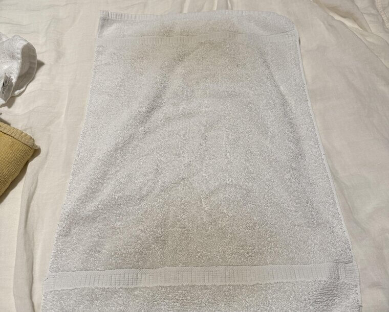 White Vinegar Rinses for Musty Towels and Mildew