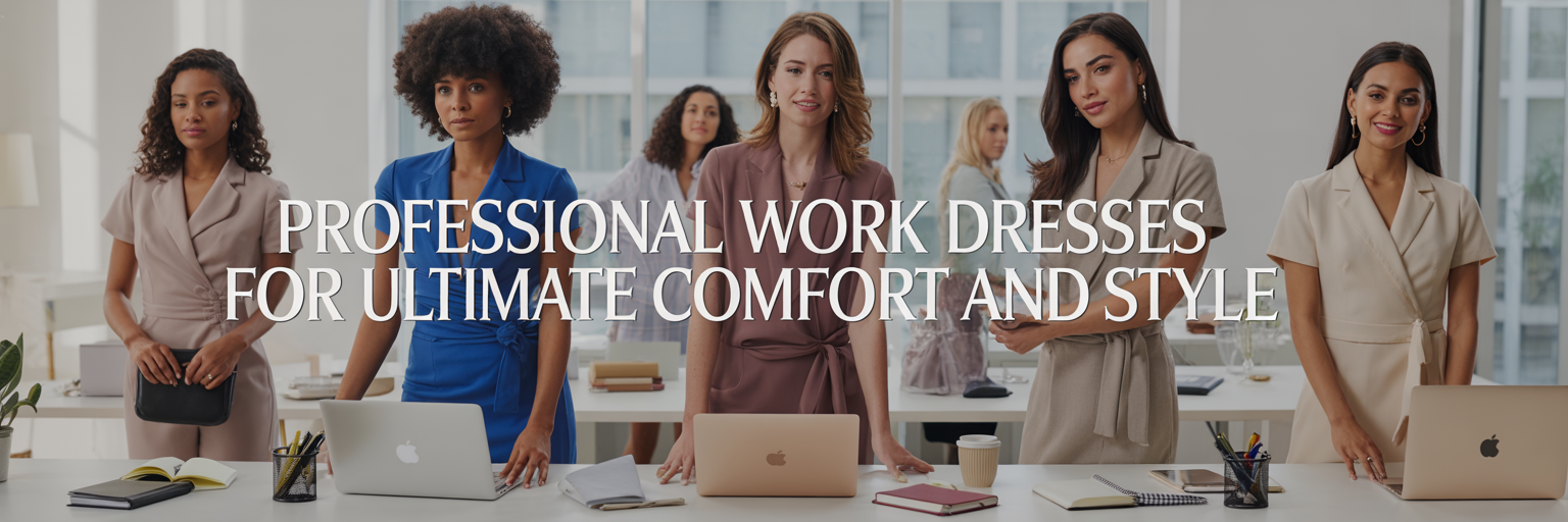 Professional Work Dresses for Ultimate Comfort and Style