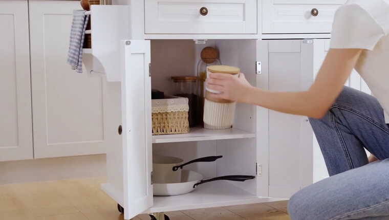 Rolling Carts With Shelves