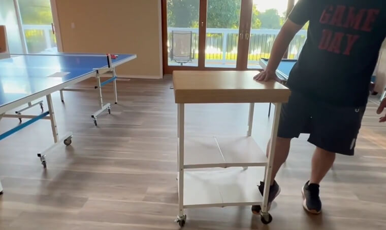 Install a Rolling Cart