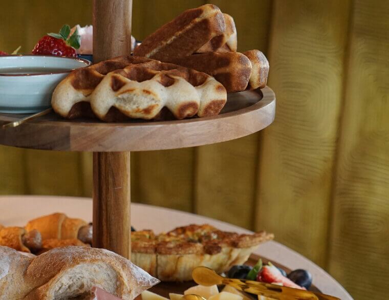 Use Tiered Serving Trays