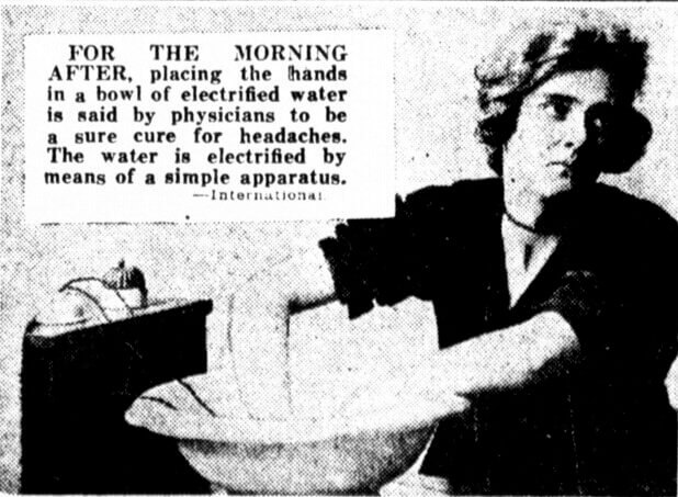 Electrified Water Was Supposed To Be A Hangover Cure