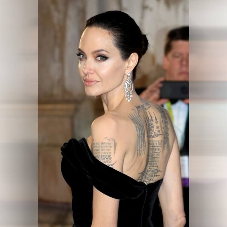 Angelina Jolie Has A Dagger Collection