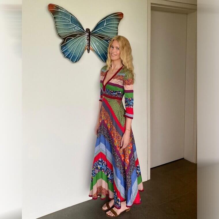 Claudia Schiffer Has An Insect Collection