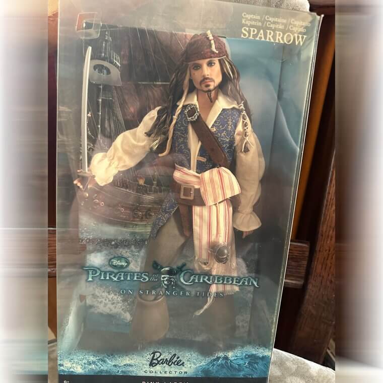Johnny Depp Collects Rare Collectors' Barbies